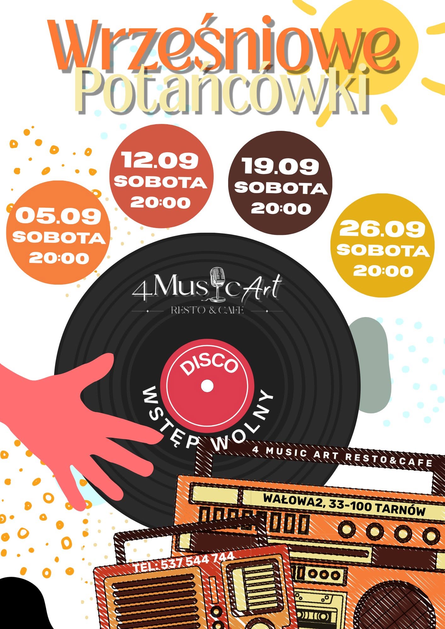 🪩 Wrześniowe soboty w rytmie DISCO! 💃🕺✨