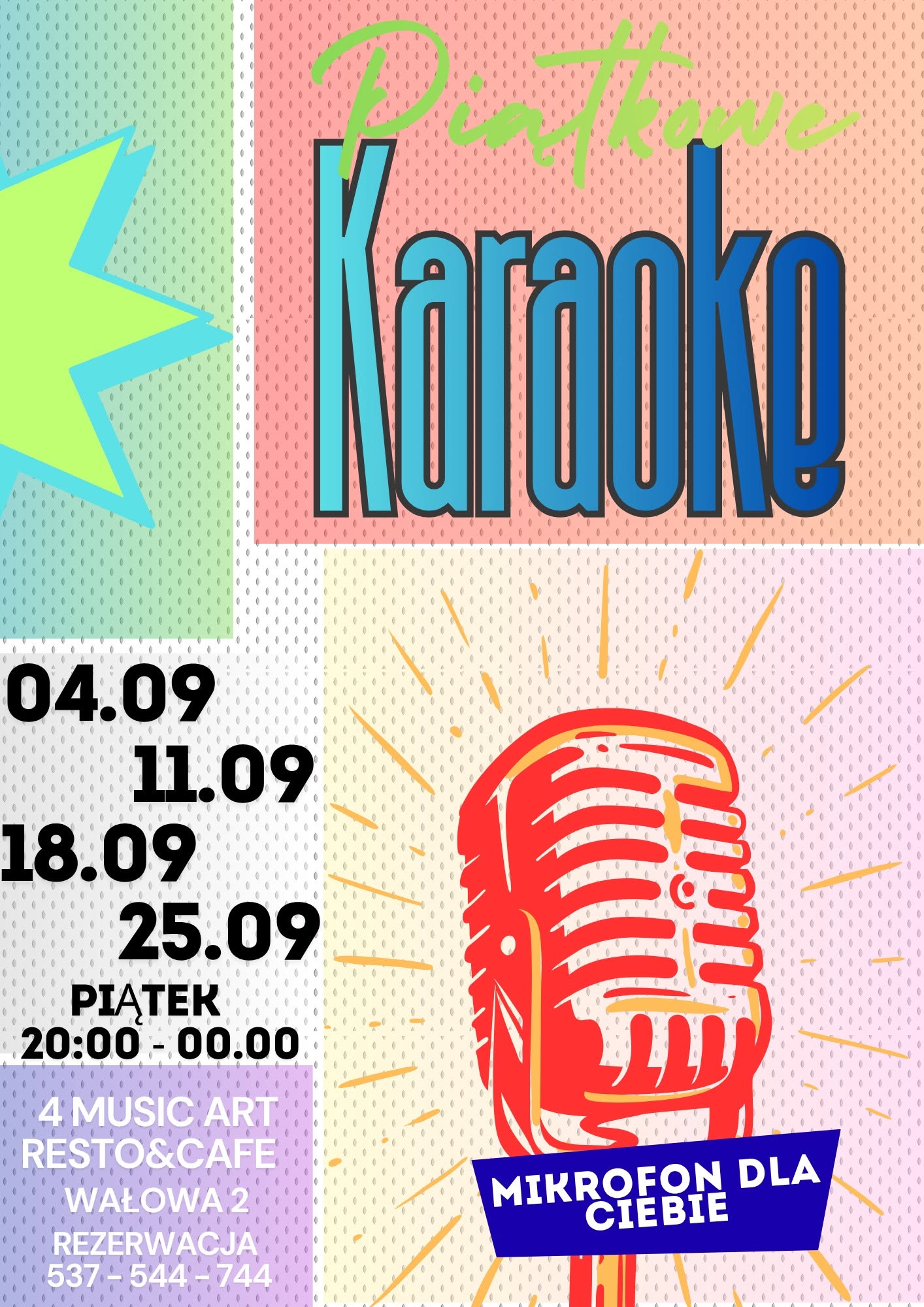 🎤 Die September-Freitage gehören euch! 😍